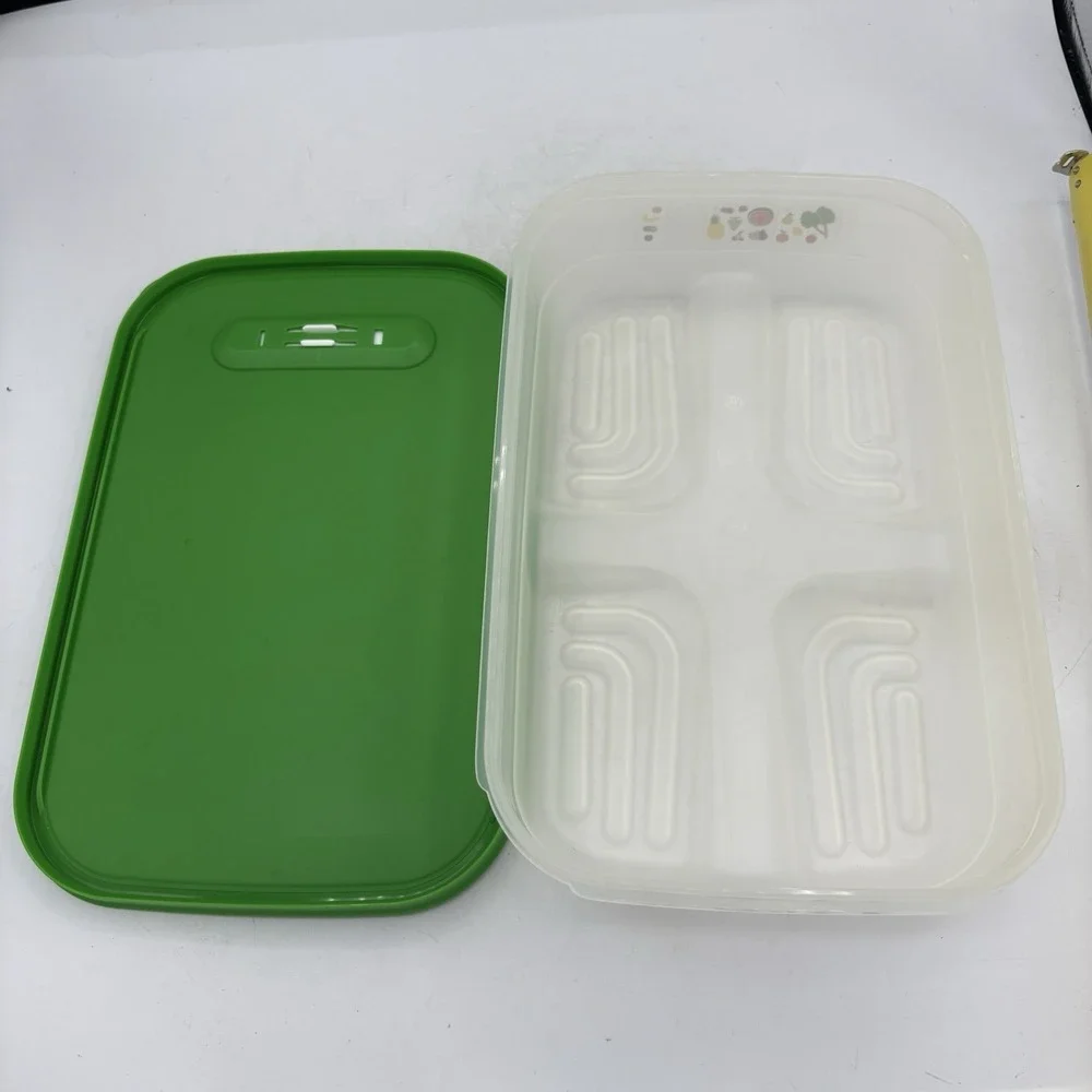 Tupperware Fridgesmart Medium Shallow Food Produce Container 1.8 L 7.5 Cups